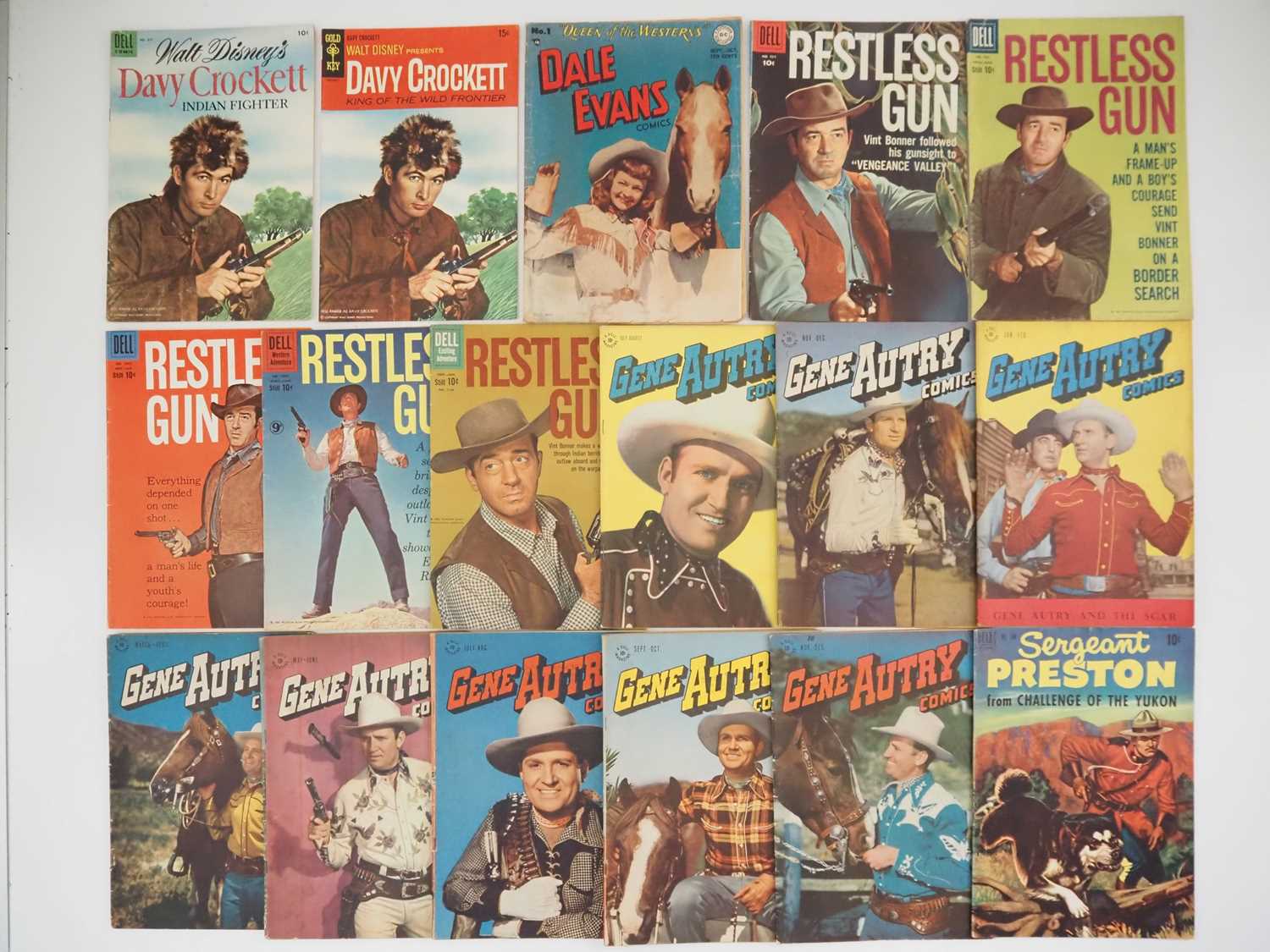 Lot 150 - WESTERN LOT (17 in Lot) - Includes DAVY...