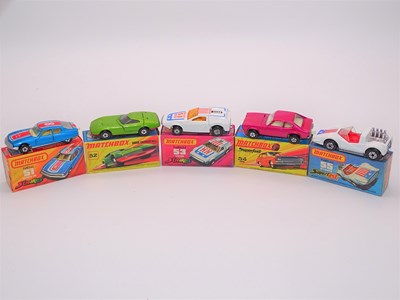 Lot 290 - A group of MATCHBOX Superfast series diecast...