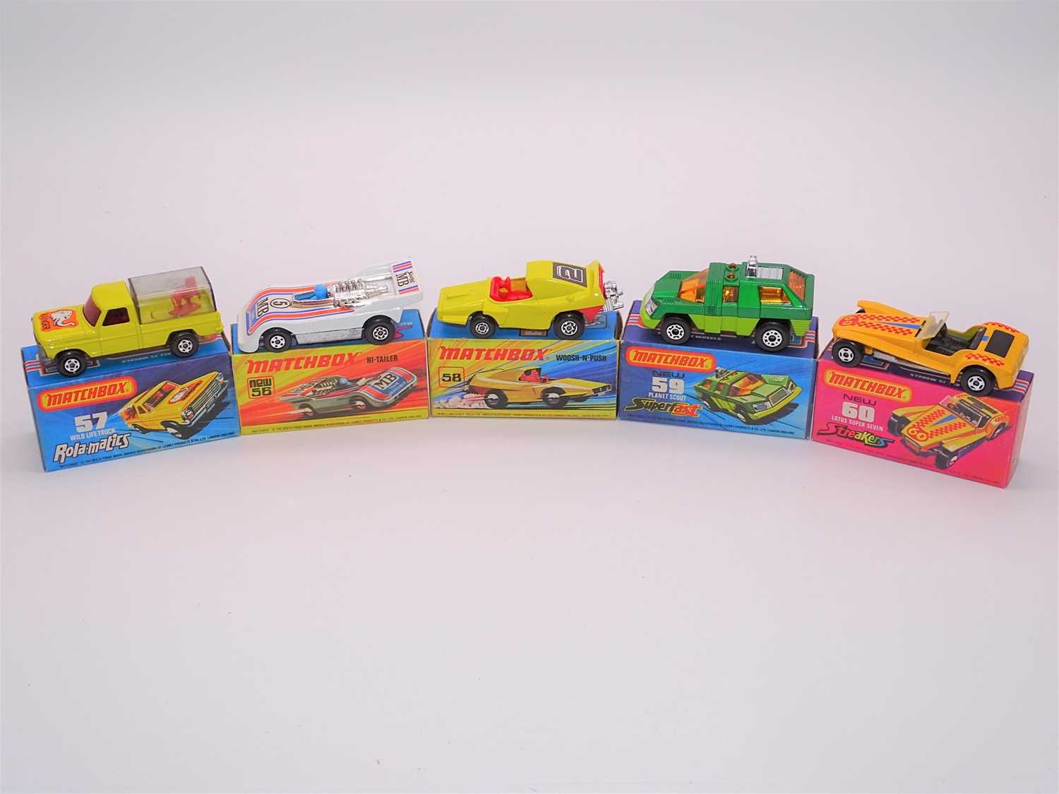 Lot 291 - A Group Of MATCHBOX Superfast Series Diecast