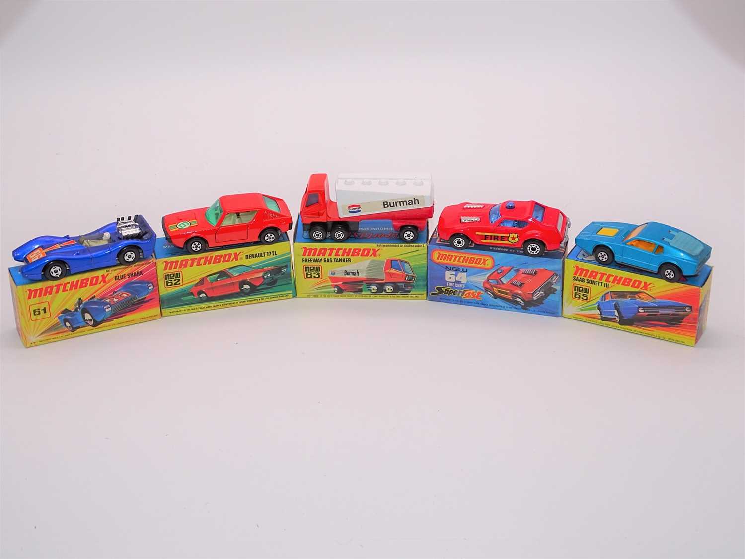 Lot 292 - A Group Of MATCHBOX Superfast Series Diecast