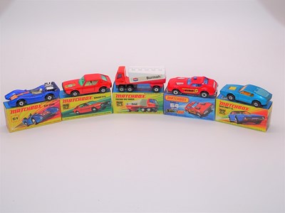 Lot 292 - A group of MATCHBOX Superfast series diecast...