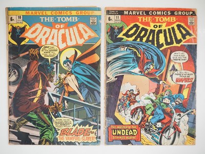 Lot 197 - TOMB OF DRACULA #10 & 11 (2 in Lot) - (1973 -...