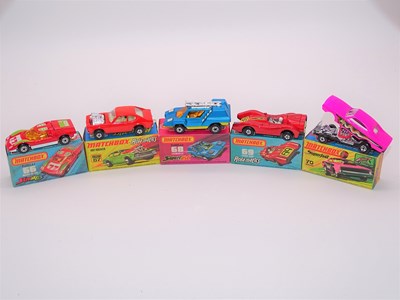 Lot 293 - A group of MATCHBOX Superfast series diecast...