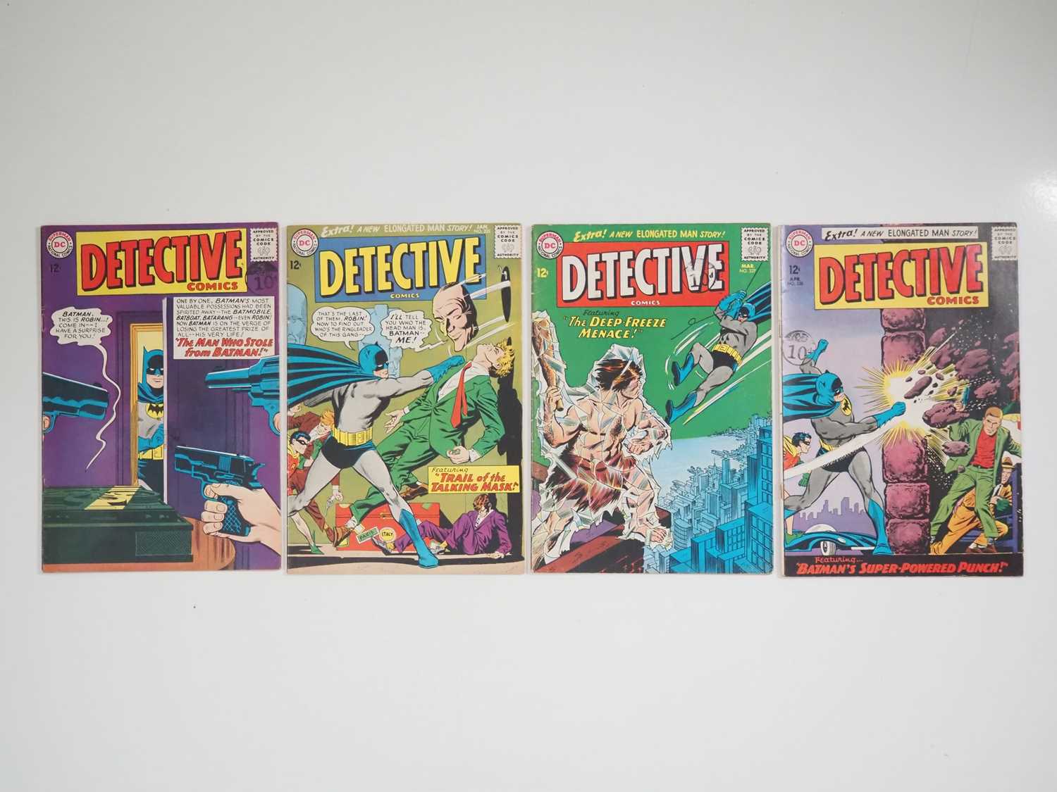 Batman 335 Lot 22 - DETECTIVE COMICS: BATMAN #334, 335, 337, 338