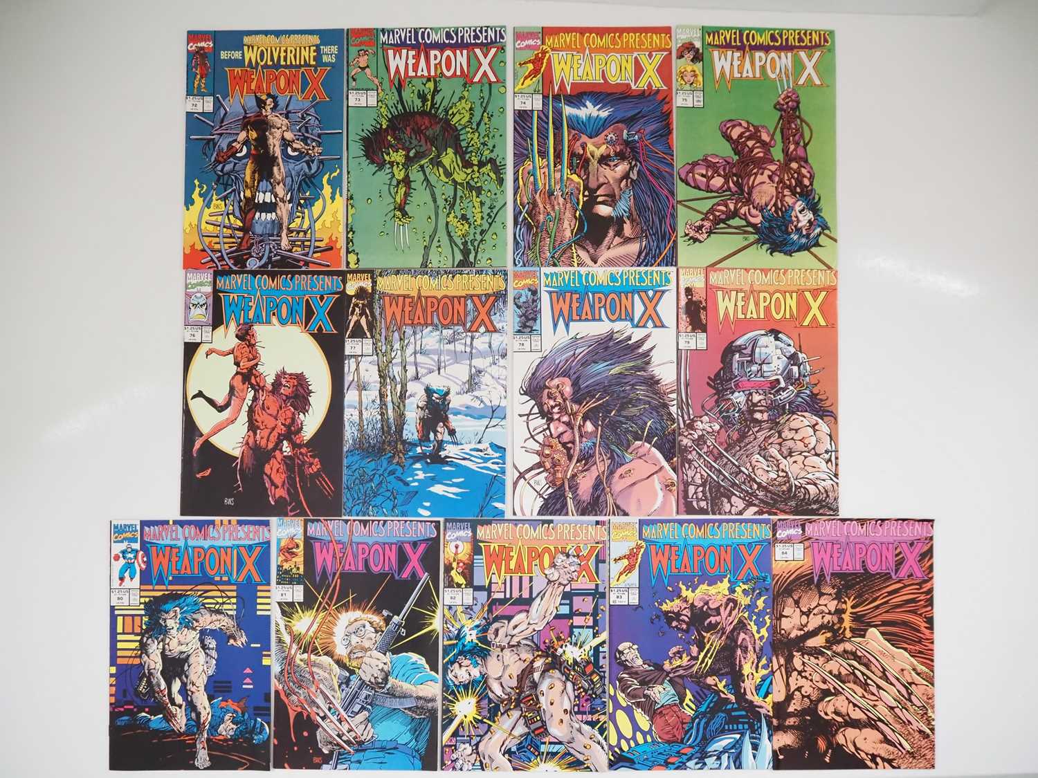 Lot 260 - MARVEL COMICS PRESENTS: WOLVERINE - WEAPON X...