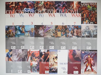 Lot 261 - MARVEL: CIVIL WAR LOT (25 in Lot) - (2006/2007...