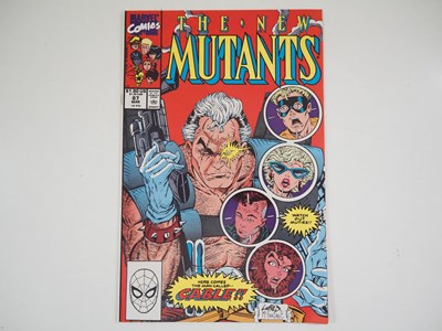Lot 264 - NEW MUTANTS #87 - (1990 FIRST PRINT - MARVEL) -...