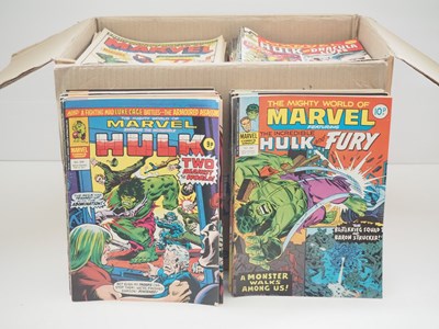 Lot 296 - MIGHTY WORLD OF MARVEL #1 to 327 & 329 (328+...