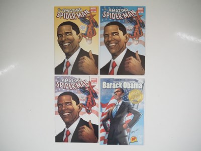 Lot 298 - BARACK OBAMA LOT (4 in Lot) - Includes AMAZING...