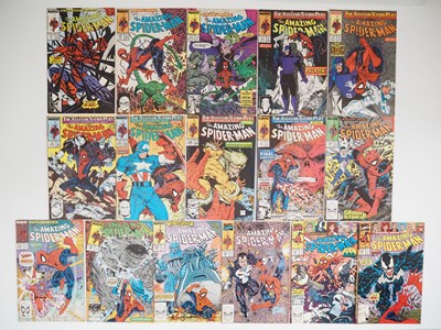 Lot 300 - AMAZING SPIDER-MAN #317 to 332 (16 in Lot) -...