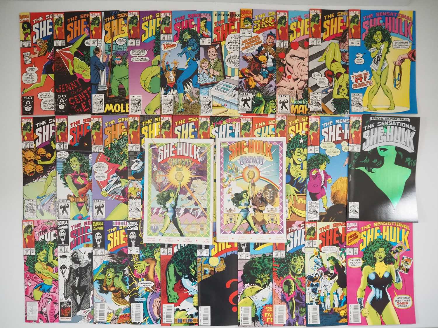 Lot 306 - SENSATIONAL SHE-HULK #31 to 60 + SHE-HULK...