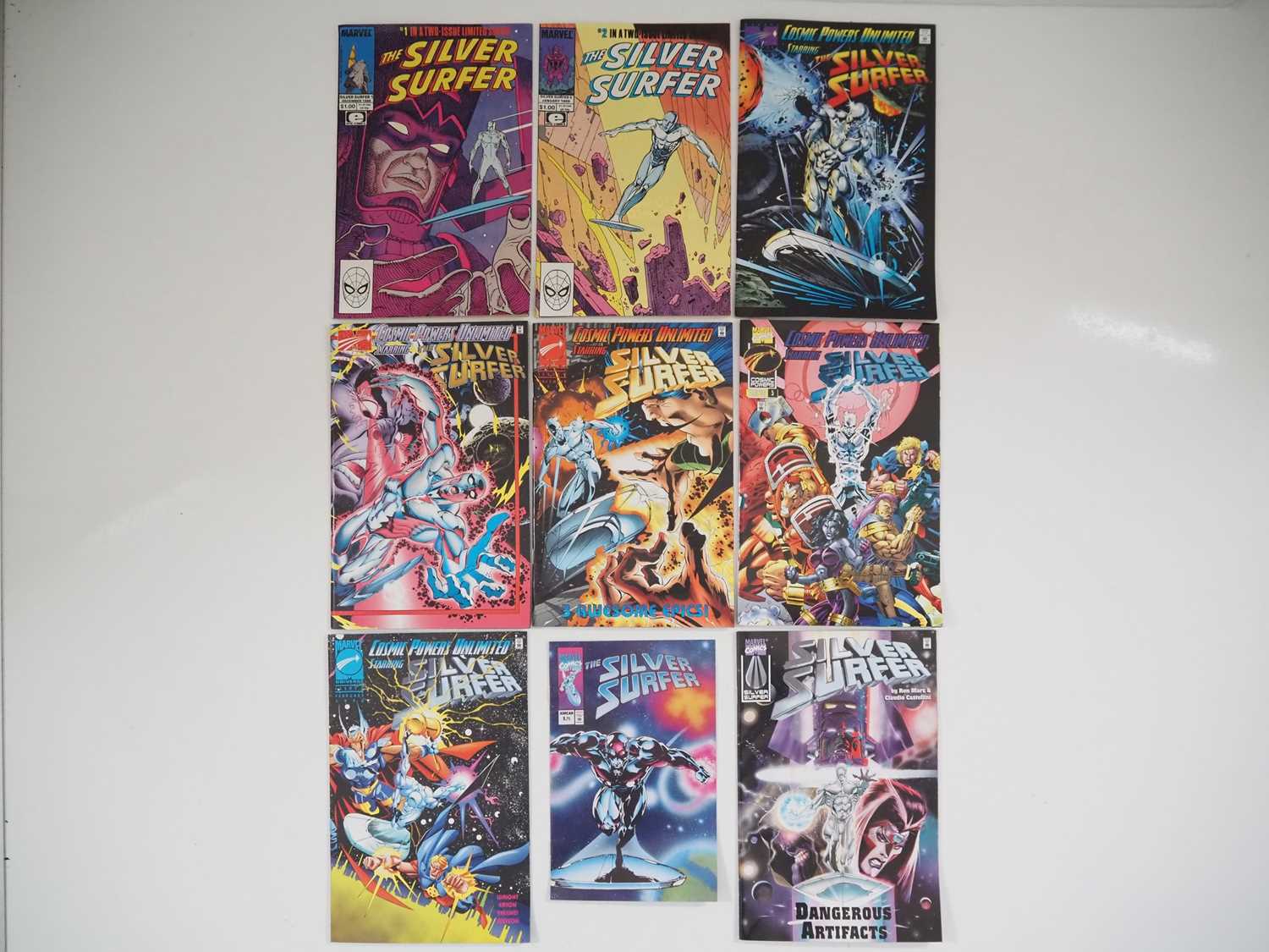 Lot 315 - SILVER SURFER LOT (9 in Lot) - Includes SILVER...