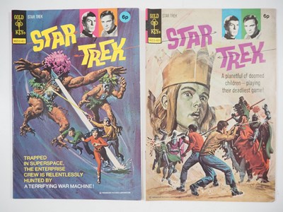 Lot 34 - STAR TREK #22 & 23 (2 in Lot) - (1974 - GOLD...