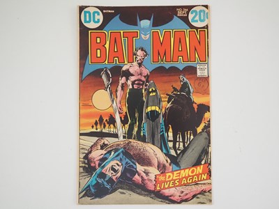 Lot 342 - BATMAN #244 - (1972 - DC - UK Cover Price) -...