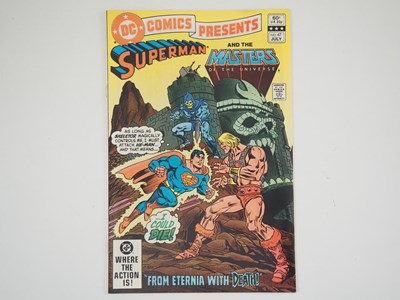 Lot 343 - DC COMICS PRESENTS: SUPERMAN, HE-MAN-MASTERS...