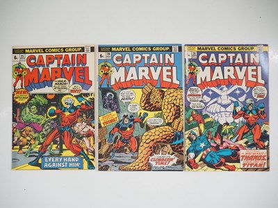 Lot 354 - CAPTAIN MARVEL #25, 26, 28 (3 in Lot) - (1973 -...