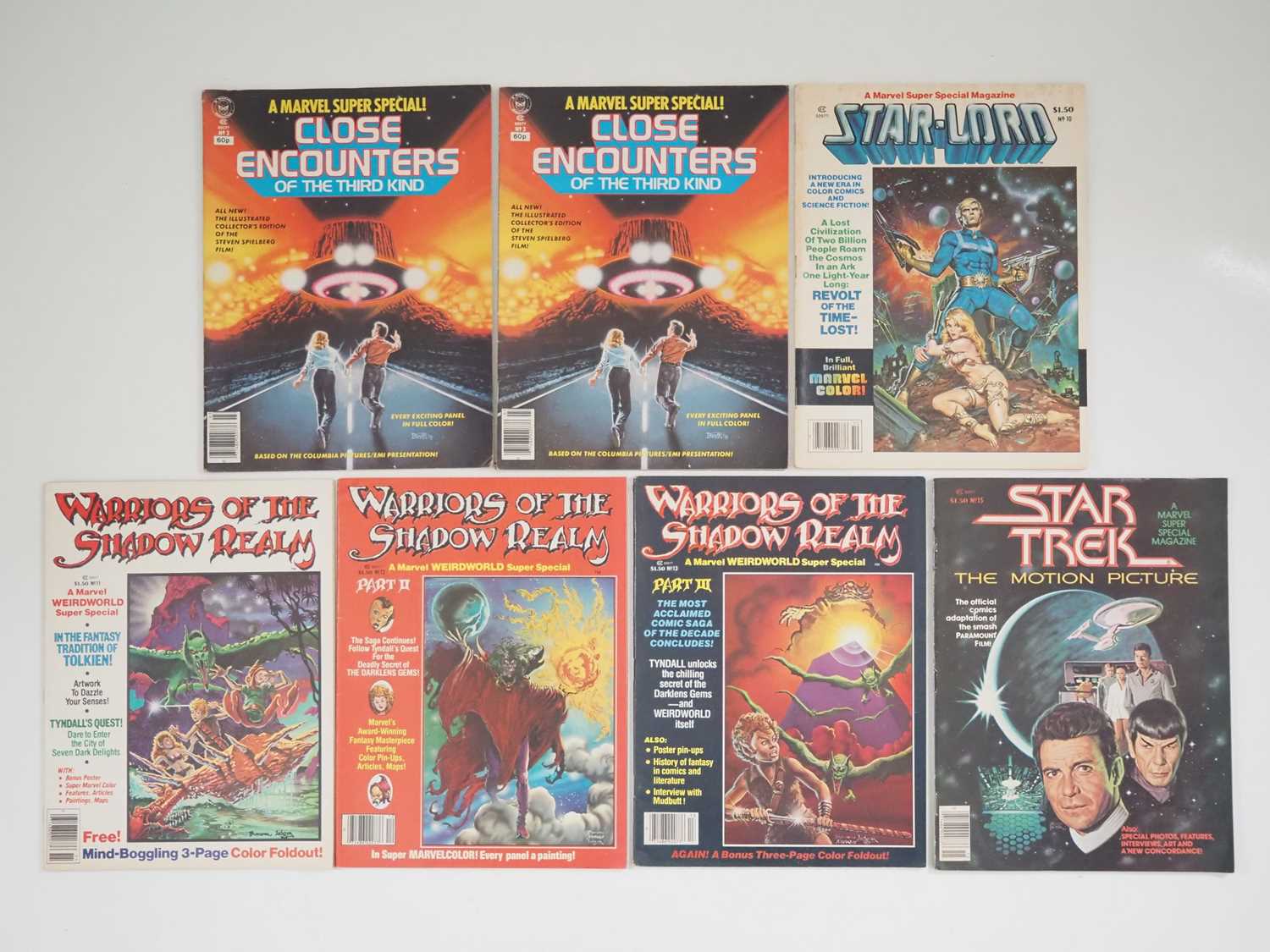 Lot 367 - MARVEL SUPER SPECIAL #3(x2), 10, 11, 12, 13,...