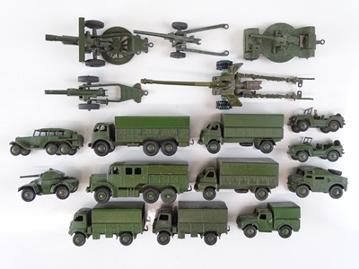 Lot 309 - A quantity of unboxed military vehicles mainly...