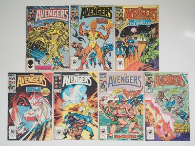 Lot 380 - AVENGERS #257 to 263 (7 in Lot) - (1985/1986 -...