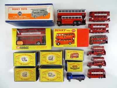 Lot 310 - A quantity of vintage diecast comprising boxed...