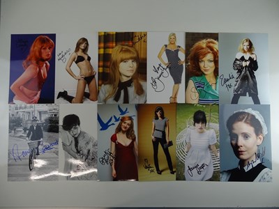 Lot 68 - FEMALE TV ACTORS - A selection of signed...