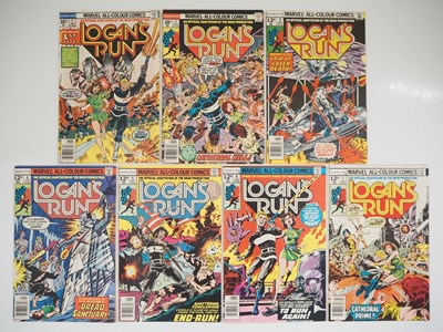 Lot 398 - LOGAN'S RUN #1, 2, 3, 4, 5, 6, 7 - (7 in Lot) -...