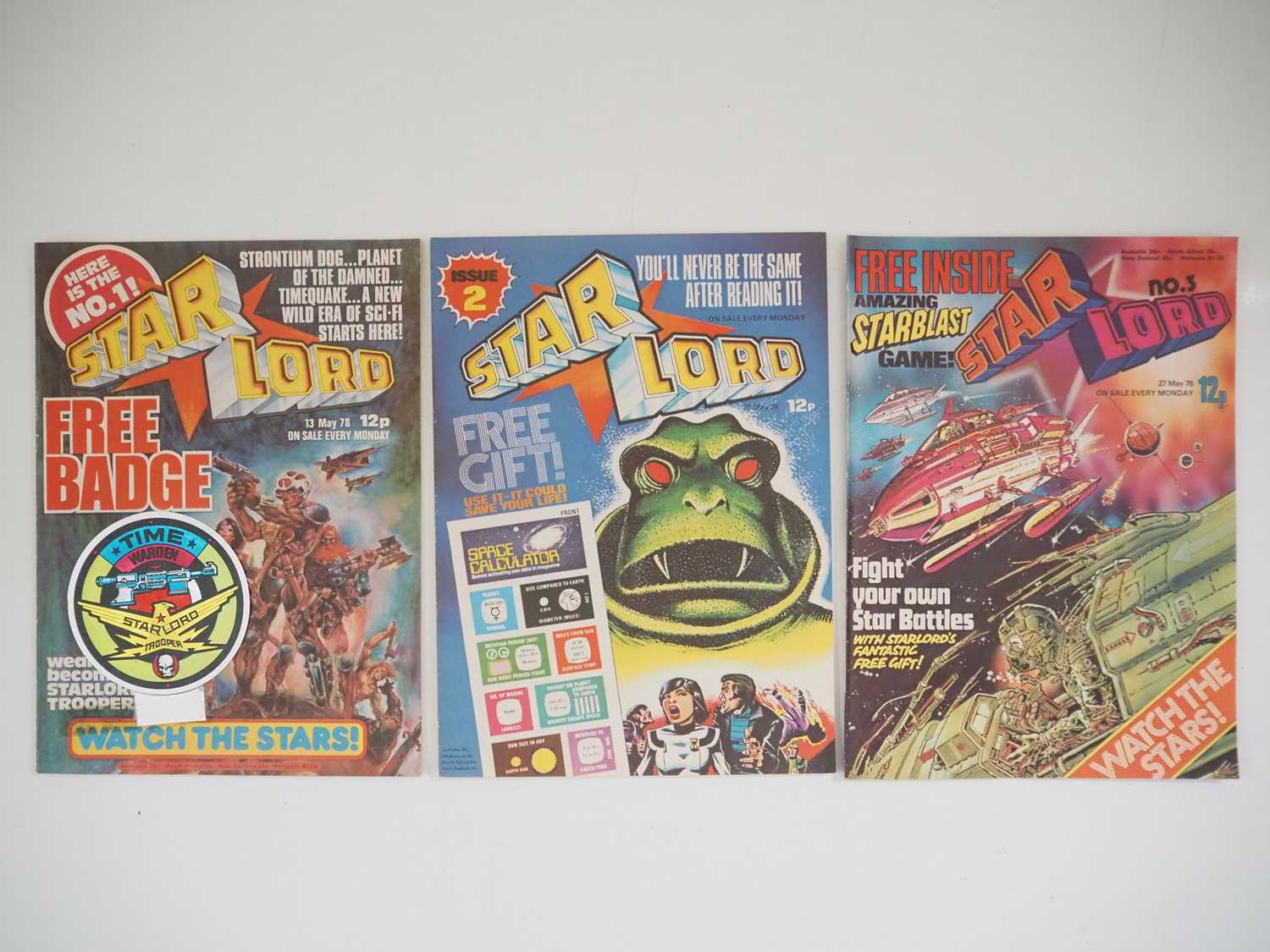Lot 403 - STAR LORD #1, 2, 3 (3 in Lot) - (1978 - IPC) -...