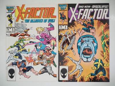 Lot 444 - X-FACTOR #5 & 6 (2 in Lot) - (1986 - MARVEL) -...