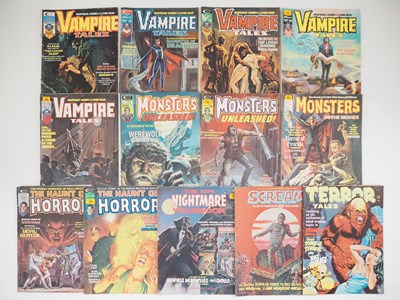 Lot 446 - HORROR MAGAZINE LOT (13 in Lot) - Includes...