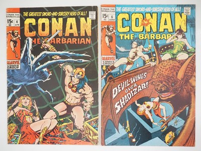 Lot 458 - CONAN THE BARBARIAN #4 & 6 (2 in Lot) - (1971 -...