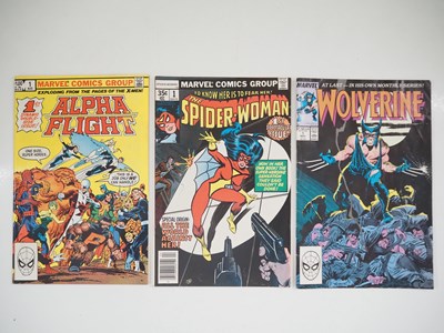 Lot 492 - ALPHA FLIGHT #1, SPIDER-WOMAN #1, WOLVERINE #1...