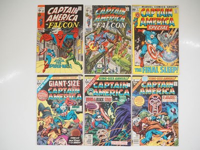 Lot 494 - CAPTAIN AMERICA #137, 138 + GIANT-SIZE CAPTAIN...