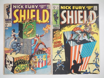 Lot 500 - NICK FURY, AGENT OF SHIELD #1 & 13 (2 in Lot) -...