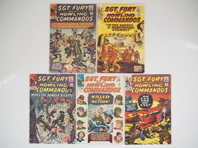 Lot 502 - SGT. FURY AND HIS HOWLING COMMANDOS #14, 16,...
