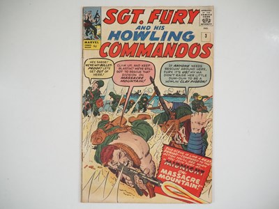 Lot 504 - SGT. FURY AND HIS HOWLING COMMANDOS #3 (1963 -...