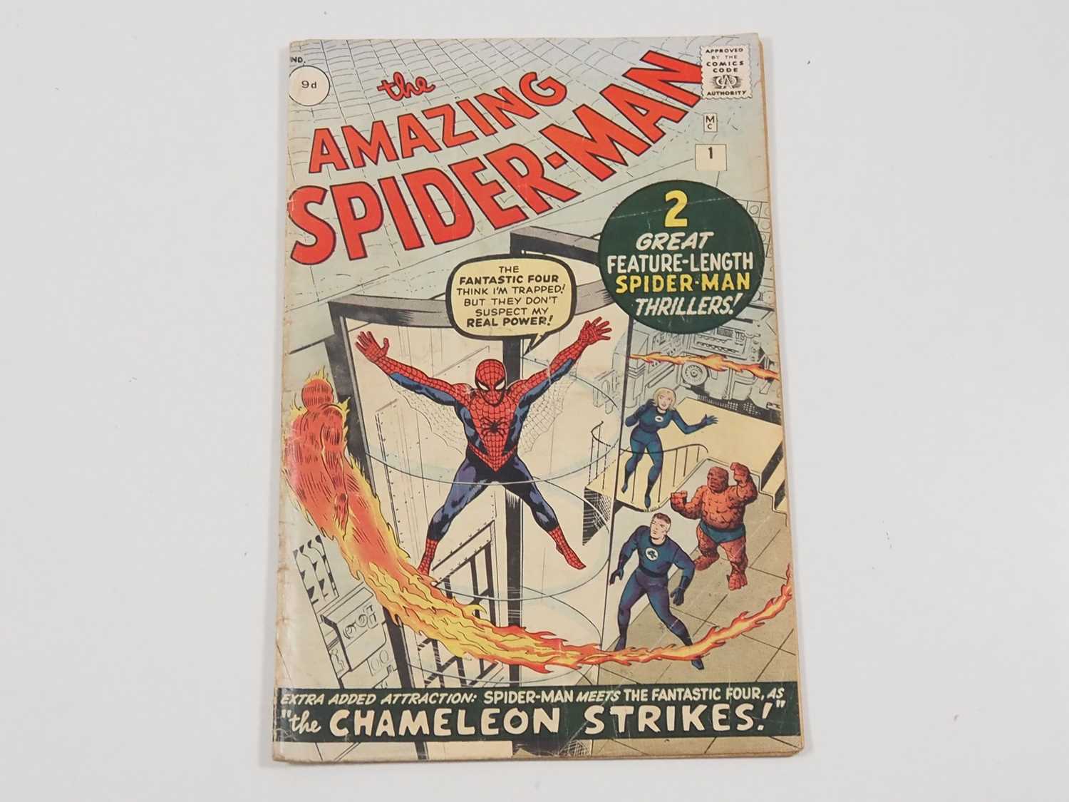 Lot 549 - AMAZING SPIDER-MAN #1 - (1963 - MARVEL - UK...