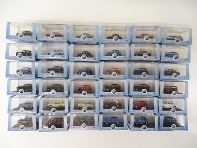 Lot 329 - A group of 1:76 scale cars by OXFORD DIECAST -...