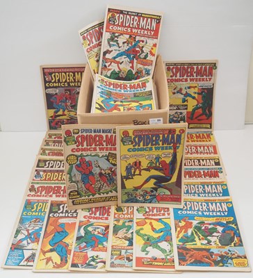 Lot 86 - SPIDER-MAN COMICS WEEKLY #1 to 157 (157 in...