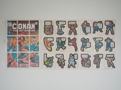 Lot 96 - TOPPS 1976 MARVEL COMIC BOOK HEROES COMPLETE...