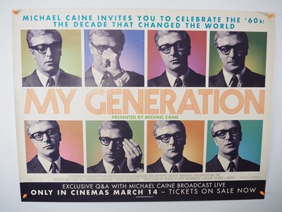 Lot 103 - MY GENERATION (2017) - UK Quad film poster for...
