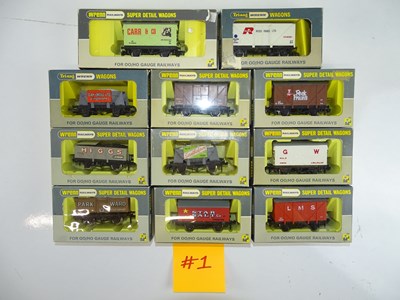 Lot 332 - A group of assorted WRENN wagons as lotted -...