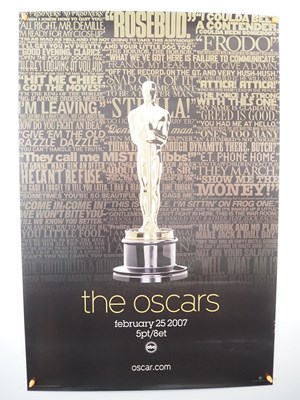Lot 107 - THE OSCARS (2007) - A promotional US one sheet...