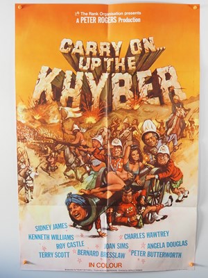 Lot 111 - CARRY ON UP THE KHYBER (1968) UK one sheet...