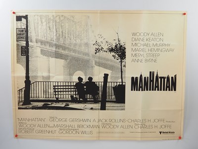 Lot 122 - MANHATTAN (1979) - UK Quad film poster for the...