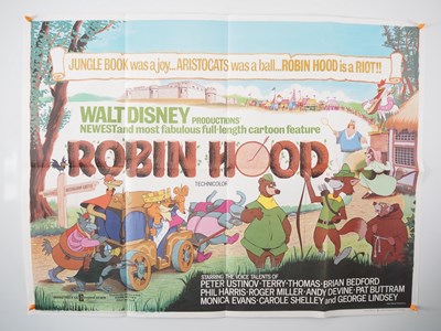 Lot 125 - WALT DISNEY - ROBIN HOOD (1973) - A group of 3...