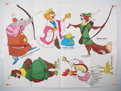 Lot 125 - WALT DISNEY - ROBIN HOOD (1973) - A group of 3...