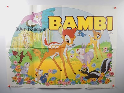 Lot 127 - WALT DISNEY - BAMBI (1985 release) - A UK quad...