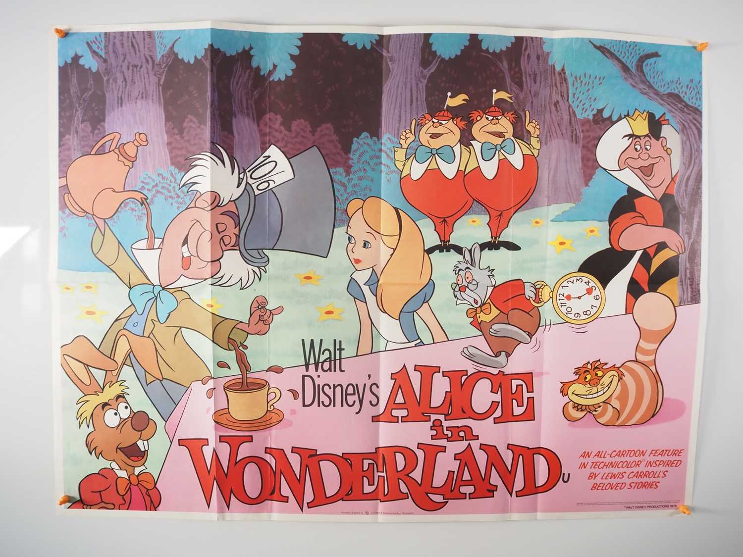 Lot 130 Walt Disney Alice In Wonderland 1978 