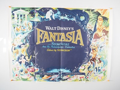 Lot 131 - WALT DISNEY - FANTASIA (1968 release) - A UK...