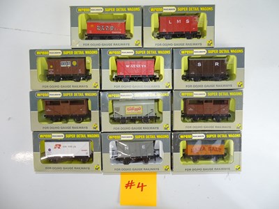 Lot 335 - A group of assorted WRENN wagons as lotted -...